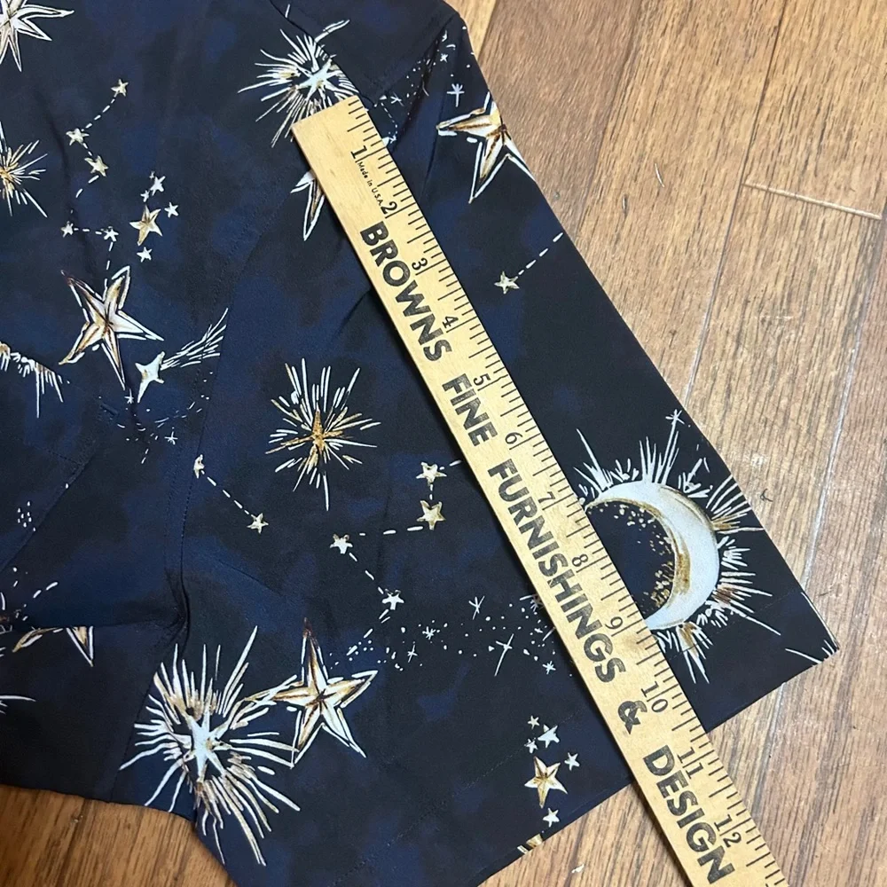 Johnny Was Midnight Celestial Print Shirt - Picture 4 of 11